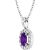 Natural Amethyst | Oval | 5 x 3mm | Natural Amethyst | Oval | 6 x 4mm