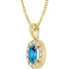 Natural Blue Zircon | Oval | 6 x 4mm | Natural Blue Zircon | Oval | 5 x 3mm