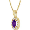 Natural Amethyst | Oval | 5 x 3mm | Natural Amethyst | Oval | 6 x 4mm