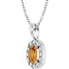 Natural Citrine | Oval | 6 x 4mm