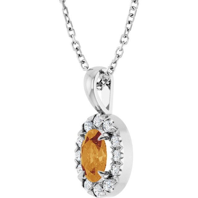 Natural Citrine | Oval | 6 x 4mm