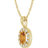 Natural Citrine | Oval | 6 x 4mm
