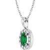 Natural Emerald | Oval | 6 x 4mm | Lab-Grown Emerald | Oval | 6 x 4mm
