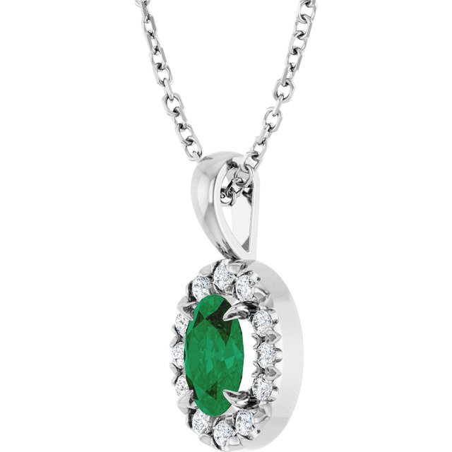 Natural Emerald | Oval | 6 x 4mm | Lab-Grown Emerald | Oval | 6 x 4mm