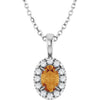 Natural Citrine | Oval | 6 x 4mm