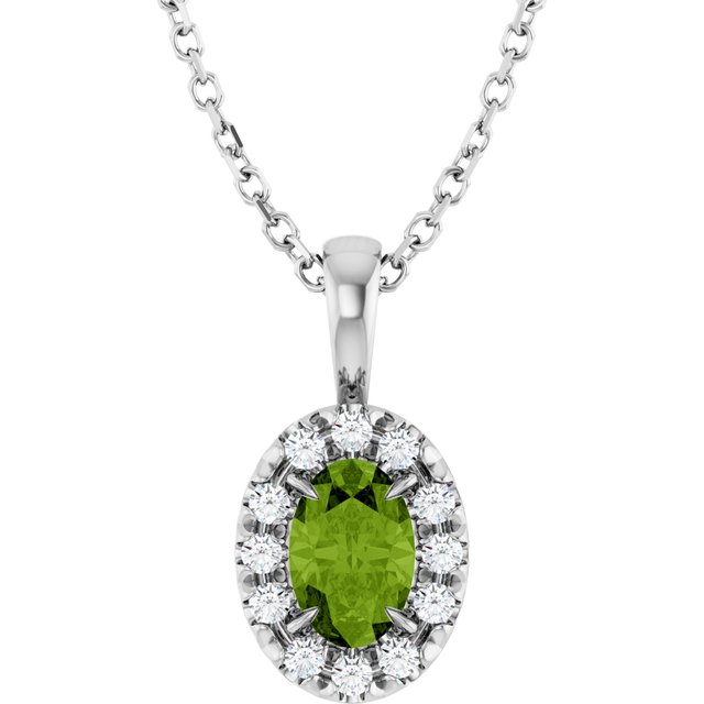 Natural Peridot | Oval | 5 x 3mm | Natural Peridot | Oval | 6 x 4mm
