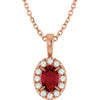 Natural Ruby | Oval | 5 x 3mm | Natural Ruby | Oval | 6 x 4mm | Lab-Grown Ruby | Oval | 6 x 4mm | Lab-Grown Ruby | Oval | 5 x 3mm