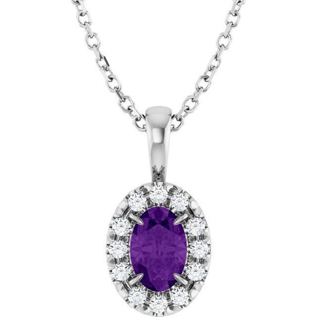 Natural Amethyst | Oval | 5 x 3mm | Natural Amethyst | Oval | 6 x 4mm