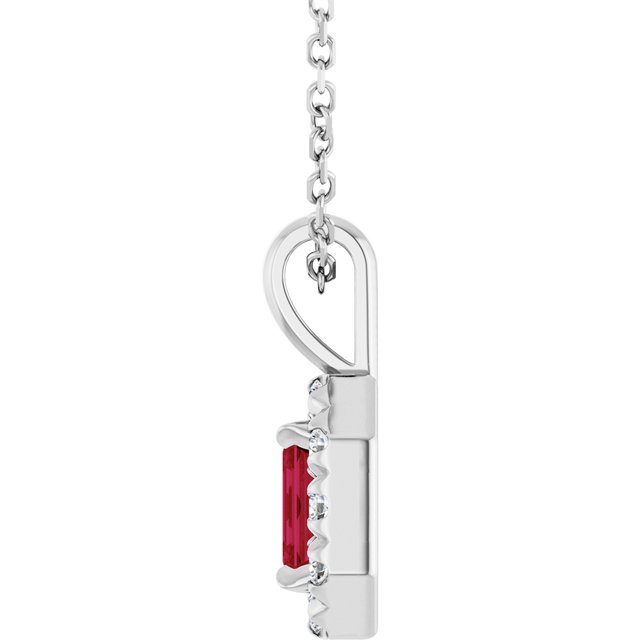 Lab-Grown Ruby | Emerald | 5 x 3mm | Natural Ruby | Emerald | 5 x 3mm