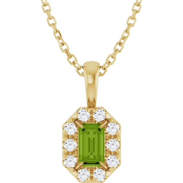 Natural Peridot | Emerald | 5 x 3mm