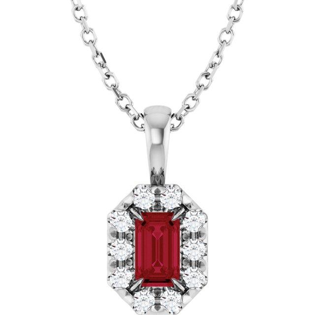 Lab-Grown Ruby | Emerald | 5 x 3mm | Natural Ruby | Emerald | 5 x 3mm