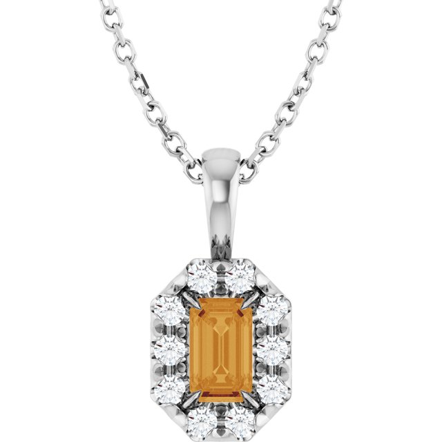 Natural Citrine | Emerald | 5 x 3mm
