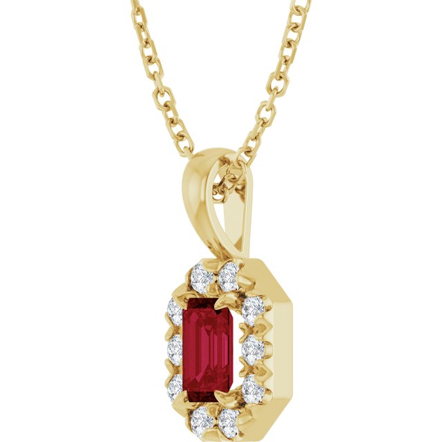 Natural Ruby | Emerald | 5 x 3mm | Lab-Grown Ruby | Emerald | 5 x 3mm
