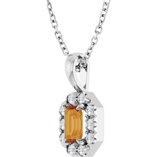 Natural Citrine | Emerald | 5 x 3mm
