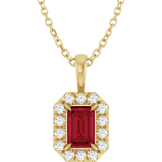 Natural Ruby | Emerald | 6 x 4mm | Lab-Grown Ruby | Emerald | 6 x 4mm