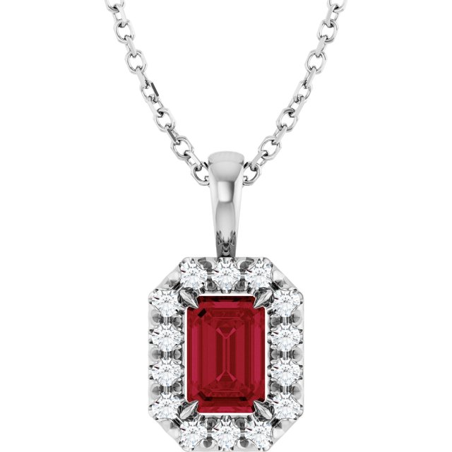Lab-Grown Ruby | Emerald | 6 x 4mm | Natural Ruby | Emerald | 6 x 4mm