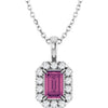 Natural Pink Tourmaline | Emerald | 6 x 4mm
