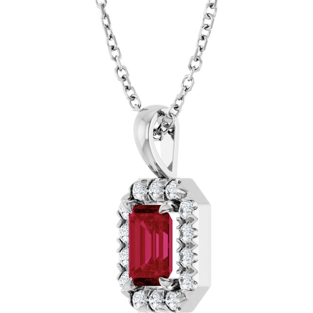 Natural Ruby | Emerald | 6 x 4mm | Lab-Grown Ruby | Emerald | 6 x 4mm