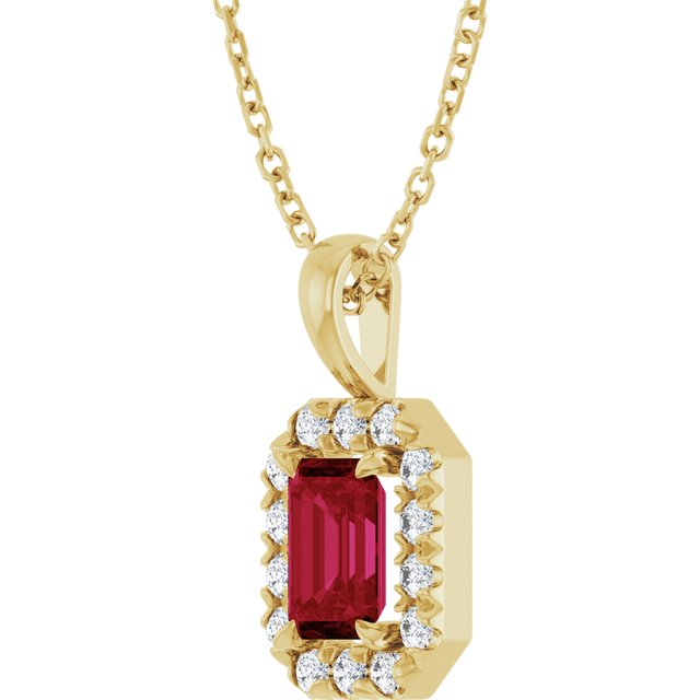 Natural Ruby | Emerald | 6 x 4mm | Lab-Grown Ruby | Emerald | 6 x 4mm