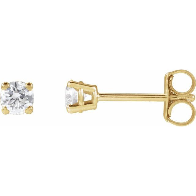 Lab-Grown Diamond | Round | 3.3mm :: 1/4 Ctw