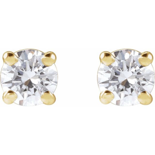 Lab-Grown Diamond | Round | 3.4mm :: 1/3 Ctw