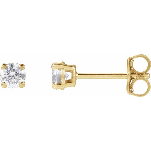 Lab-Grown Diamond | Round | 3.4mm :: 1/3 Ctw