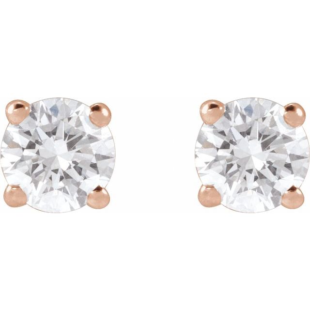 Lab-Grown Diamond | Round | 4mm :: 1/2 Ctw