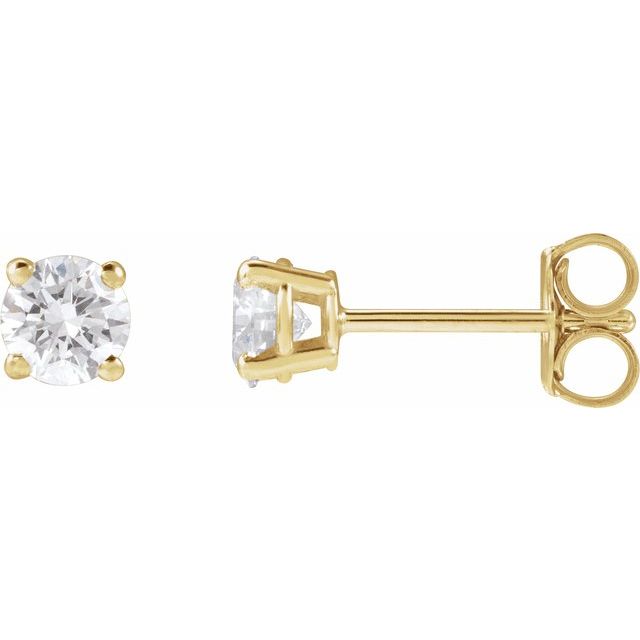 Lab-Grown Diamond | Round | 4mm :: 1/2 Ctw