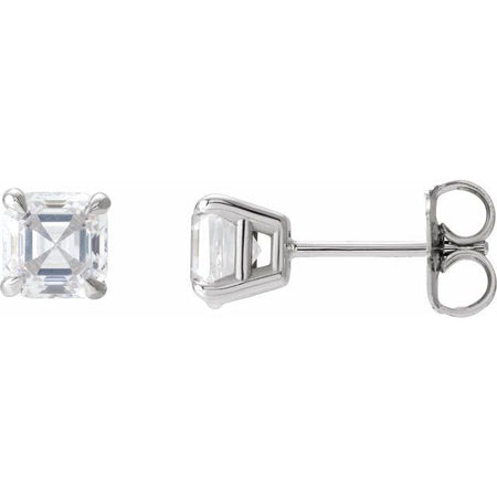 Natural Diamond | Asscher | 3.5 x 3.5mm :: 1/2 Ctw | Natural Diamond | Asscher | 3 x 3mm :: 1/3 Ctw | Natural Diamond | Asscher | 4 x 4mm :: 5/8 Ctw