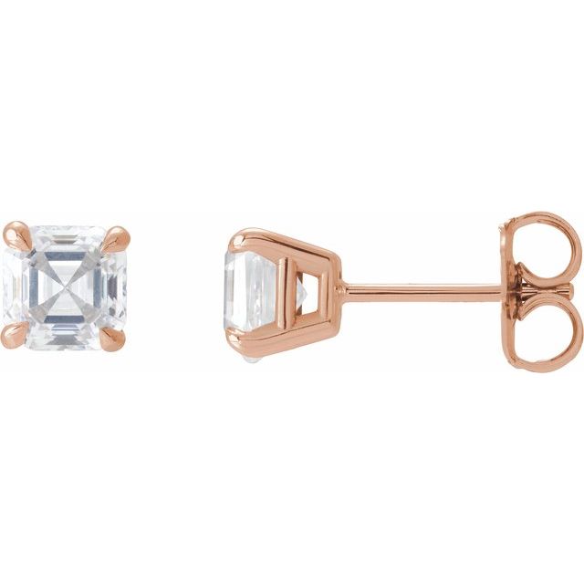 Natural Diamond | Asscher | 3.5 x 3.5mm :: 1/2 Ctw | Natural Diamond | Asscher | 3 x 3mm :: 1/3 Ctw | Natural Diamond | Asscher | 4 x 4mm :: 5/8 Ctw