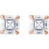 Natural Diamond | Asscher | 3.5 x 3.5mm :: 1/2 Ctw | Natural Diamond | Asscher | 3 x 3mm :: 1/3 Ctw | Natural Diamond | Asscher | 4 x 4mm :: 5/8 Ctw