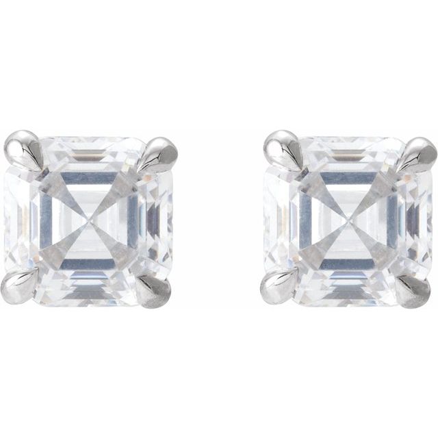 Natural Diamond | Asscher | 3.5 x 3.5mm :: 1/2 Ctw | Natural Diamond | Asscher | 3 x 3mm :: 1/3 Ctw | Natural Diamond | Asscher | 4 x 4mm :: 5/8 Ctw