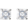 Natural Diamond | Asscher | 3.5 x 3.5mm :: 1/2 Ctw | Natural Diamond | Asscher | 3 x 3mm :: 1/3 Ctw | Natural Diamond | Asscher | 4 x 4mm :: 5/8 Ctw