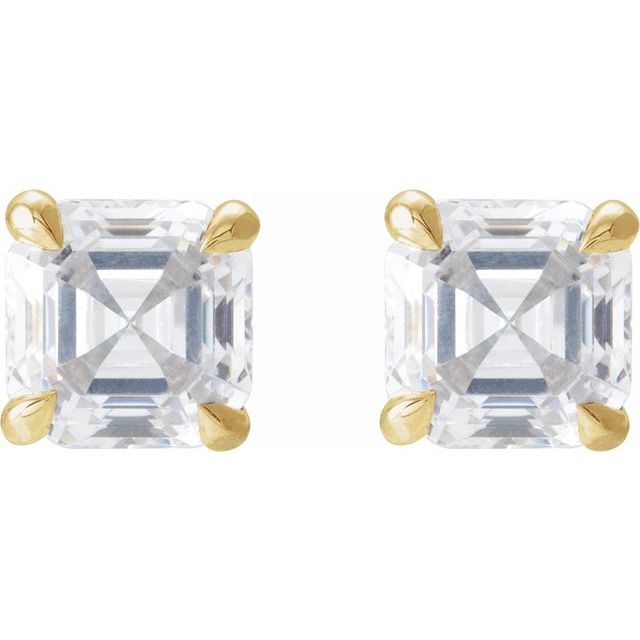 Natural Diamond | Asscher | 3.5 x 3.5mm :: 1/2 Ctw | Natural Diamond | Asscher | 3 x 3mm :: 1/3 Ctw | Natural Diamond | Asscher | 4 x 4mm :: 5/8 Ctw