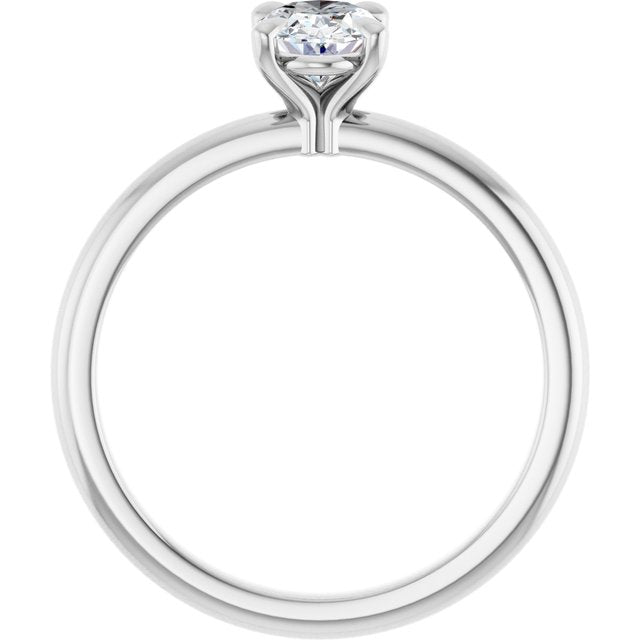 Lab-Grown Diamond | Oval | 7 x 5mm