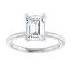 Lab-Grown Diamond | Emerald | 8 x 6mm