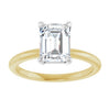 Lab-Grown Diamond | Emerald | 8 x 6mm