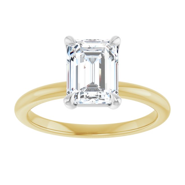 Lab-Grown Diamond | Emerald | 8 x 6mm