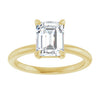 Lab-Grown Diamond | Emerald | 8 x 6mm