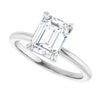 Lab-Grown Diamond | Emerald | 8 x 6mm