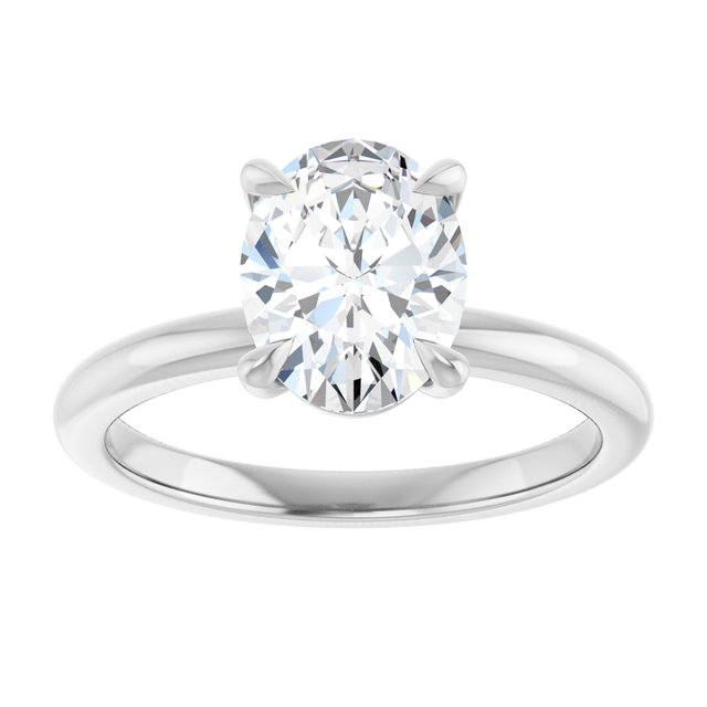 Lab-Grown Diamond | Oval | 9 x 7mm