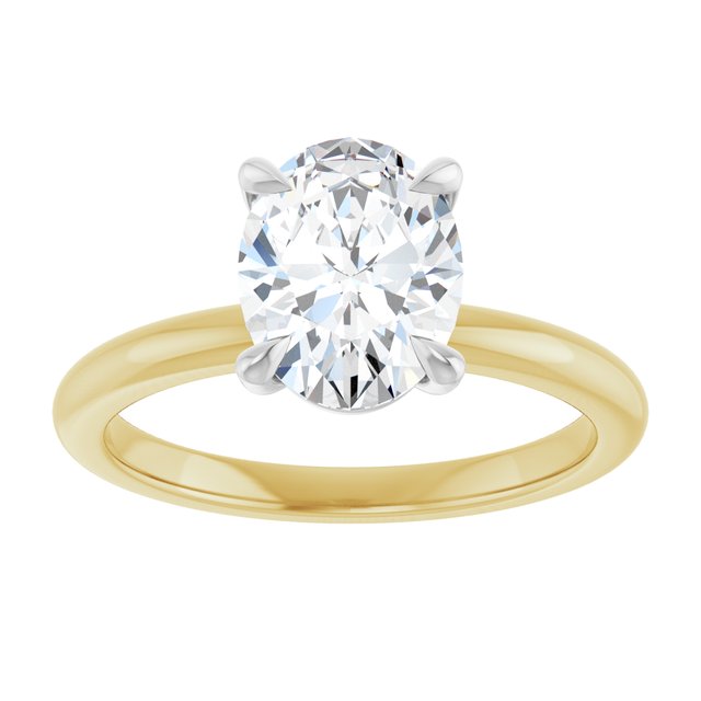 Lab-Grown Diamond | Oval | 9 x 7mm