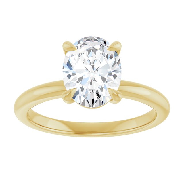 Lab-Grown Diamond | Oval | 9 x 7mm