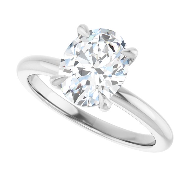 Lab-Grown Diamond | Oval | 9 x 7mm