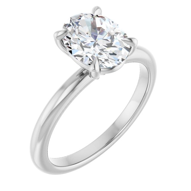 Lab-Grown Diamond | Oval | 9 x 7mm