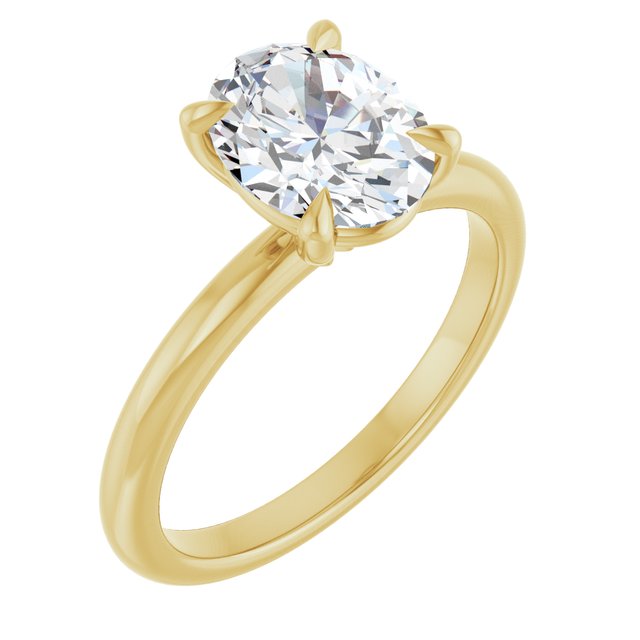 Lab-Grown Diamond | Oval | 9 x 7mm