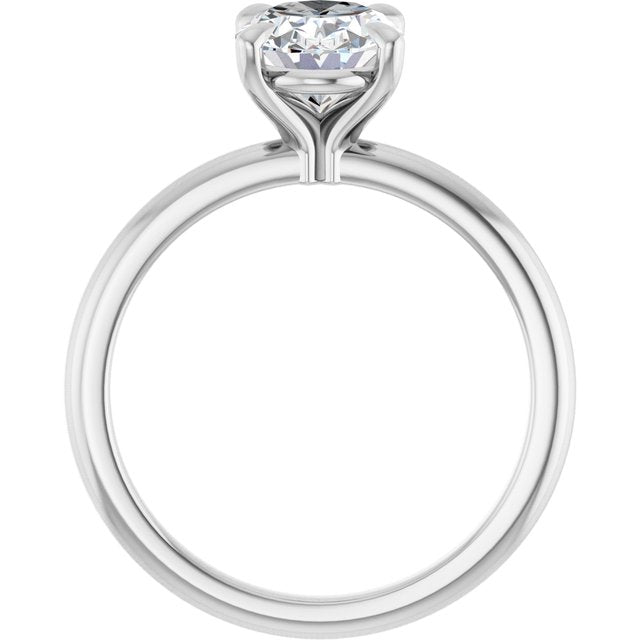 Lab-Grown Diamond | Oval | 9 x 7mm