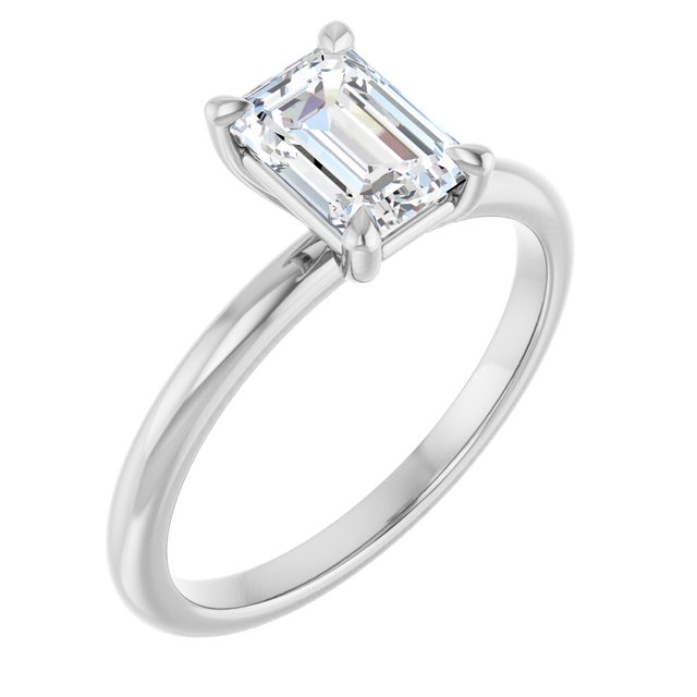 Lab-Grown Diamond | Emerald | 7 x 5mm