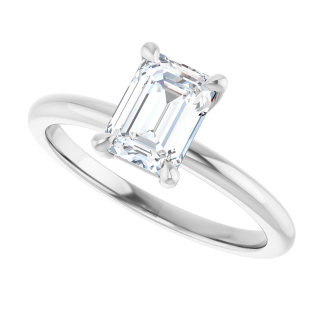 Lab-Grown Diamond | Emerald | 7 x 5mm
