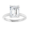 Lab-Grown Diamond | Emerald | 9 x 7mm